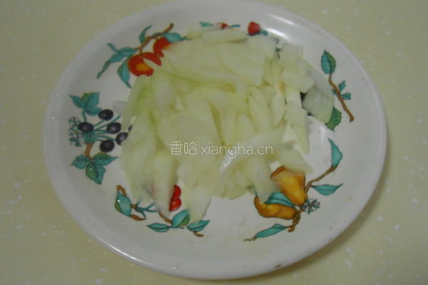 黑椒蟹棒披萨的做法图解7