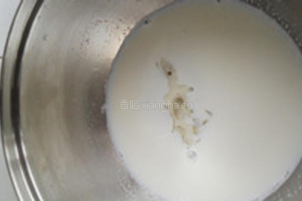黄桃酸奶冻的做法图解4