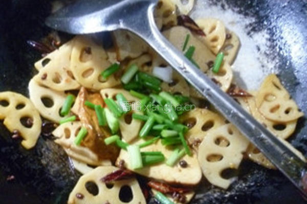 麻辣莲藕的做法图解12