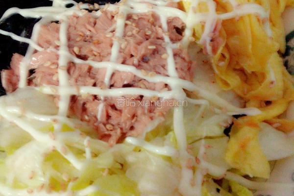 金枪鱼拌饭的做法图解4