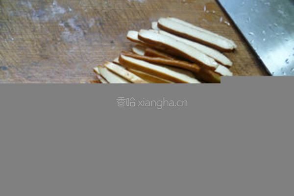 雪菜香干炒鸡蛋的做法图解4