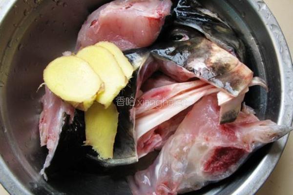 川芎白芷鱼头汤的做法图解3