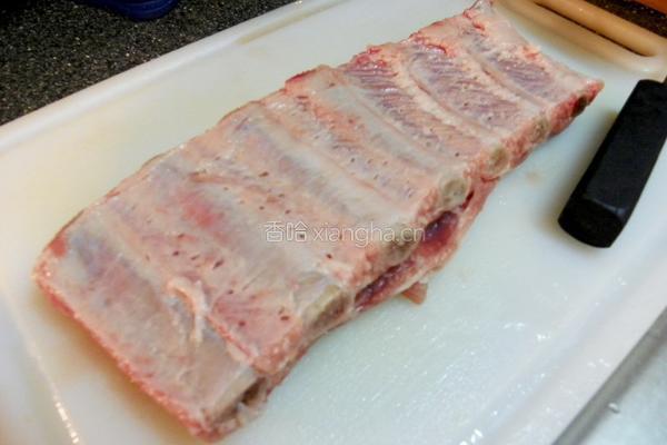 柠檬椒盐烤排骨的做法图解3