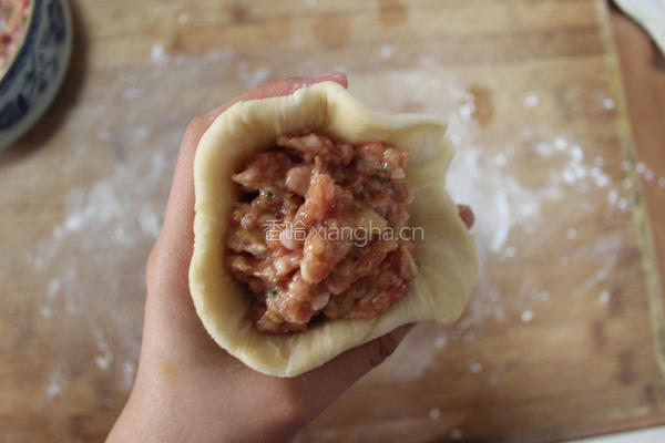 榨菜鲜肉月饼的做法图解17
