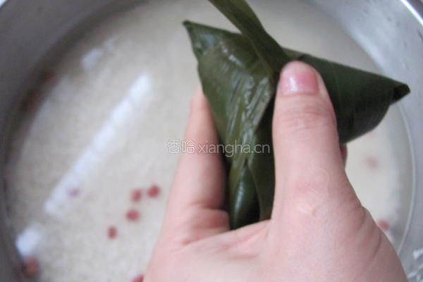 红豆蜜枣粽的做法图解8