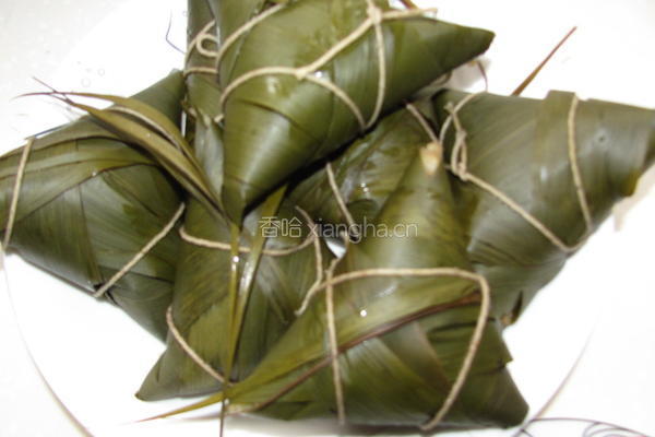 红豆蜜枣粽的做法图解13