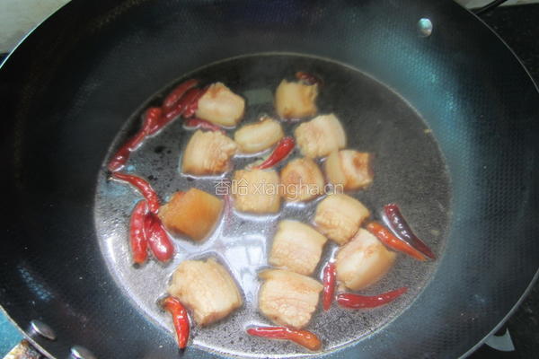 卤香干烧红烧肉的做法图解5