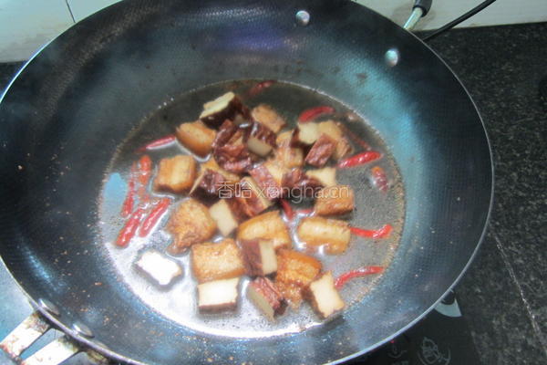 卤香干烧红烧肉的做法图解7