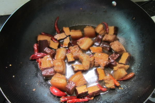 卤香干烧红烧肉的做法图解8