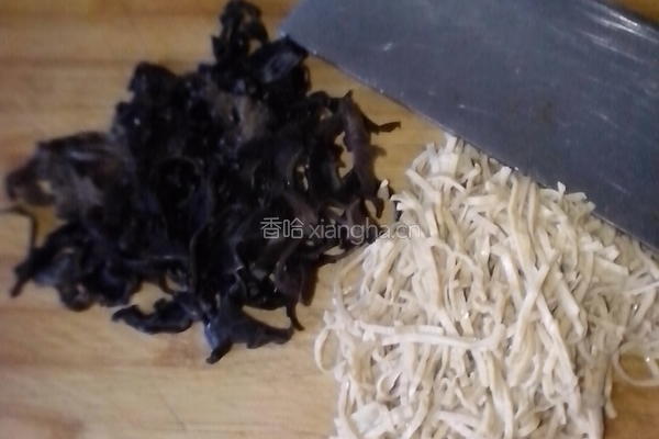凉拌云丝的做法图解4