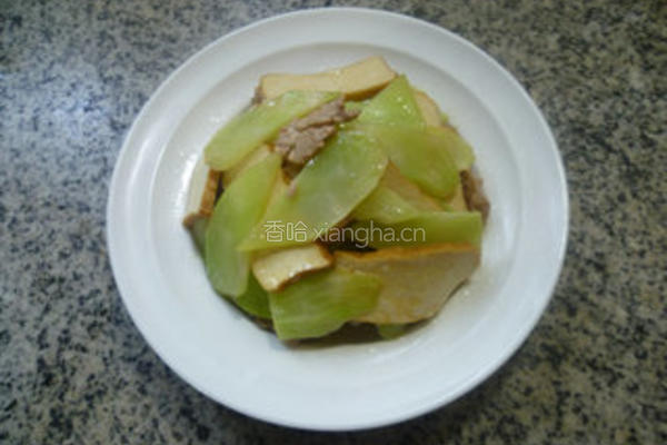 香干里脊肉炒莴笋的做法图解12