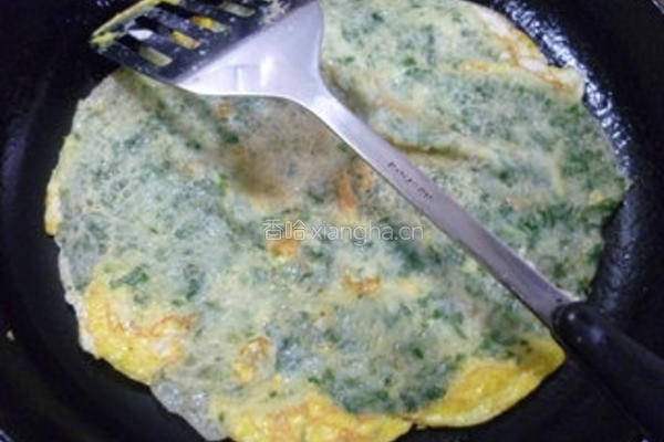 艾草煎饼果子的做法图解12