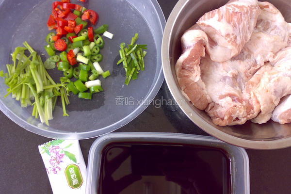 烤猪颈肉的做法图解1