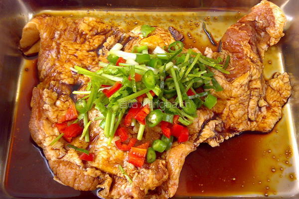 烤猪颈肉的做法图解2