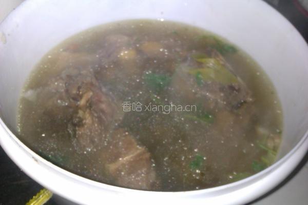 炖羊蝎子