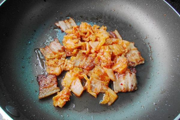 泡菜五花肉披萨的做法图解5