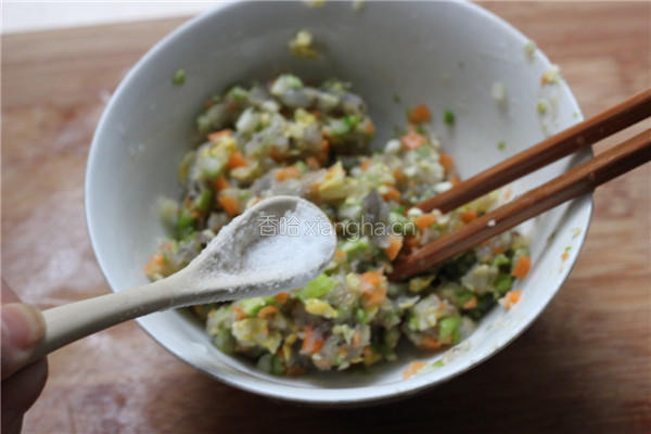 龙眼虾球的做法图解5