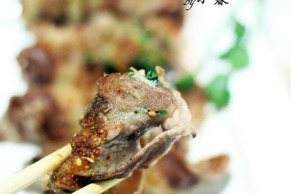 孜然羊肉菜卷