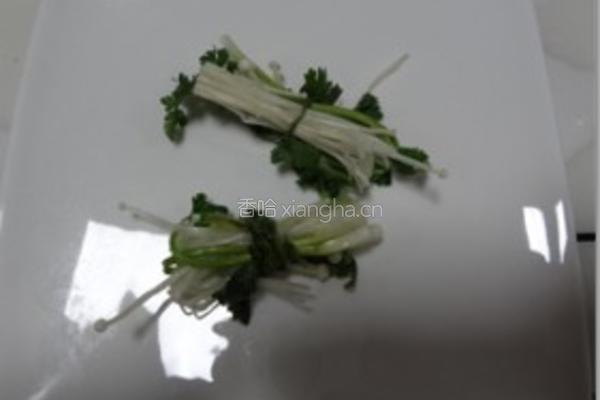 孜然羊肉菜卷的做法图解2