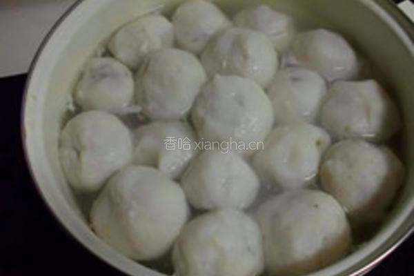 自制包心鱼丸的做法图解15