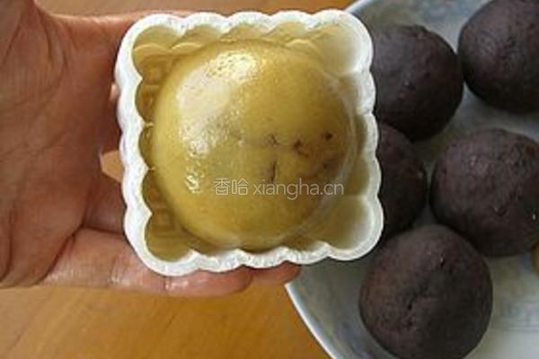 木糖醇豆沙月饼的做法图解7