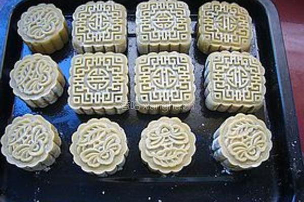 木糖醇豆沙月饼的做法图解8