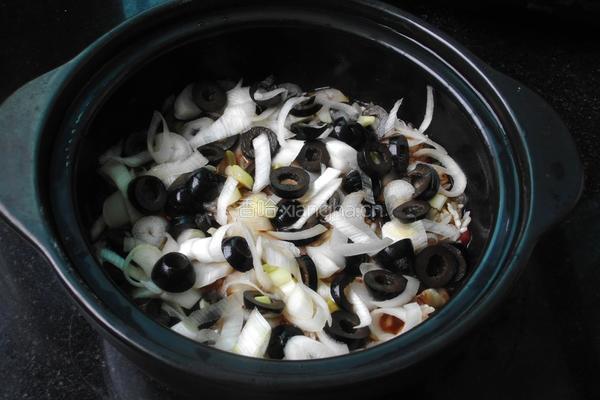 香菇橄榄焗饭的做法图解11