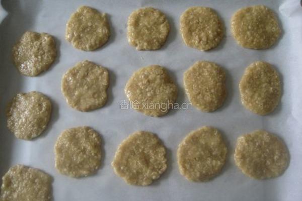 燕麦片脆饼的做法图解8