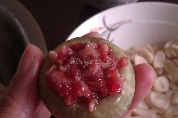 青头菌酿肉的做法图解4