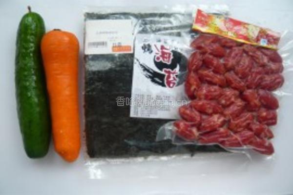 紫菜饭团的做法图解1
