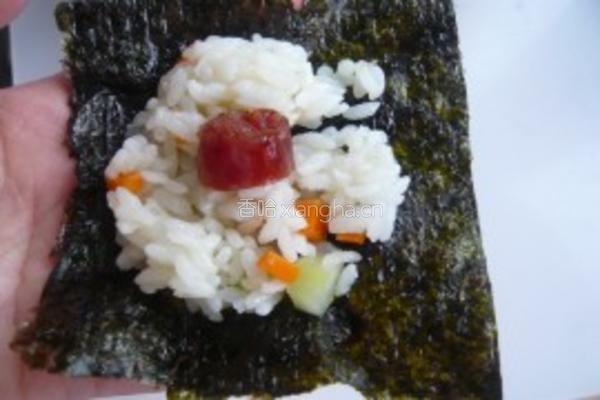 紫菜饭团的做法图解6