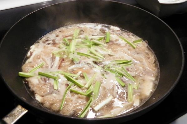 冬菇豆腐羹的做法图解9