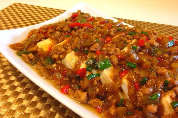 榨菜蒸豆腐的做法图解9