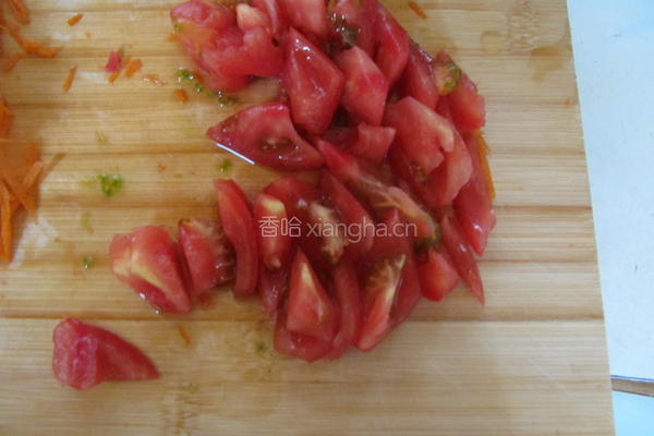 蘑菇蔬菜汤面的做法图解3