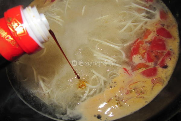 蘑菇蔬菜汤面的做法图解11