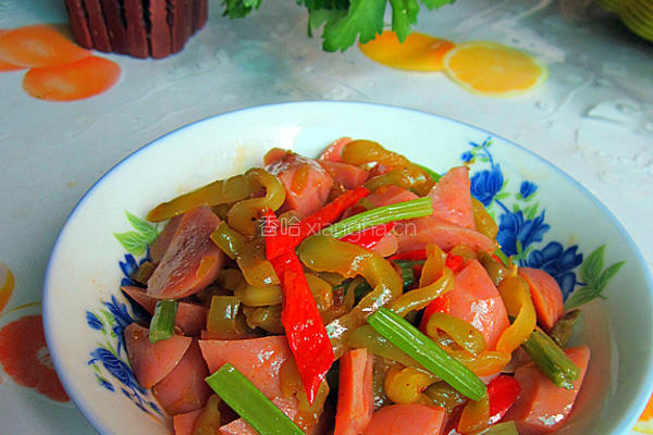 火腿榨菜丝