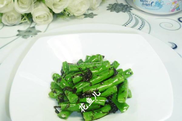 橄榄菜拌梅豆