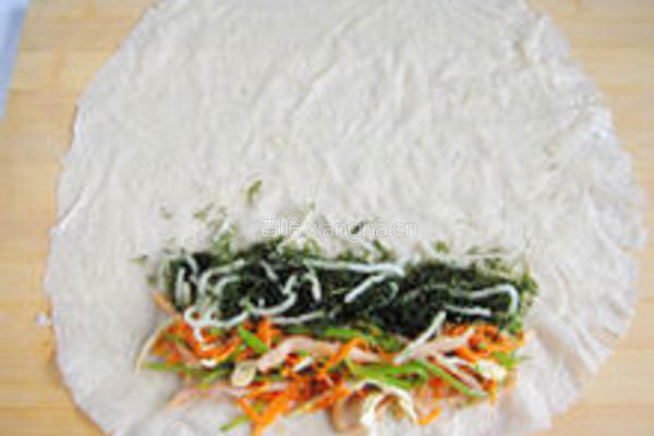 海苔什锦春卷的做法图解9