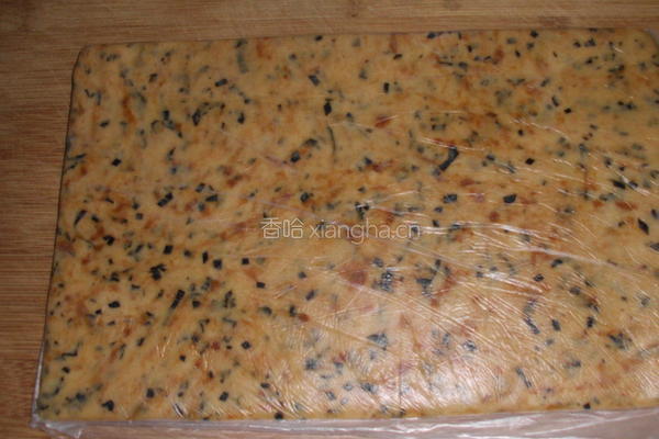 海苔肉松饼干的做法图解6