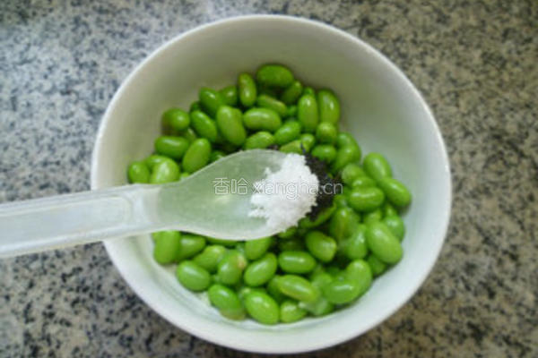 橄榄菜拌毛豆的做法图解7
