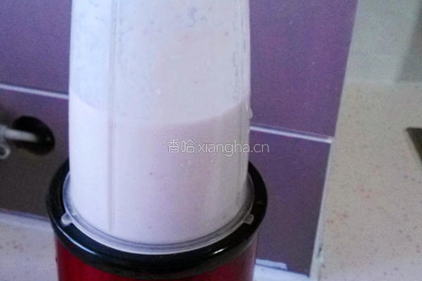 核桃花生牛奶的做法图解4
