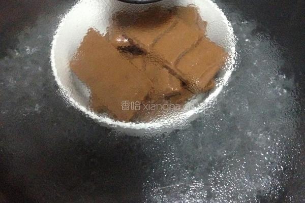 巧克力黄桃蛋糕的做法图解7