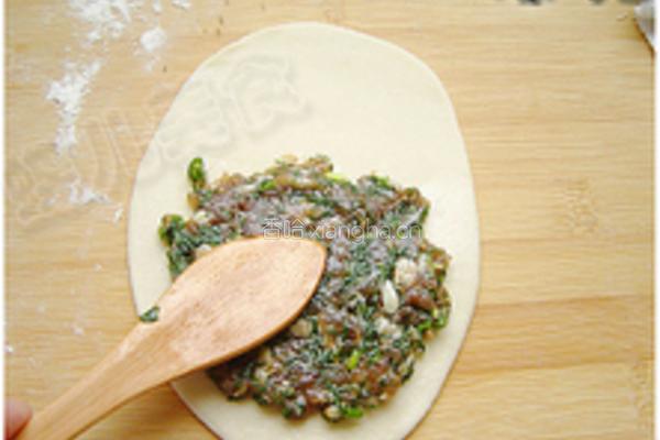 野菜猪肉盒子饼的做法图解11