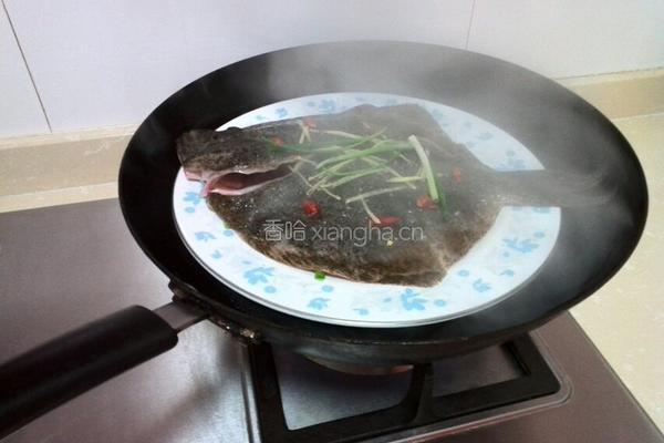清蒸多宝鱼的做法图解3