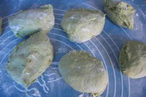 艾草馒头的做法图解7