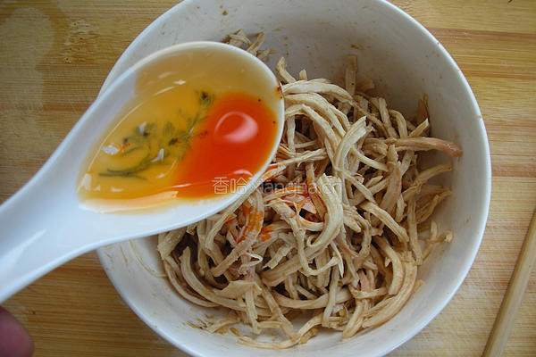 怪味鸡丝的做法图解7