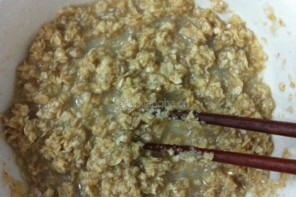 麦片饼干的做法图解3
