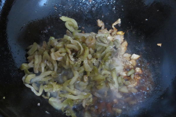 榨菜肉丝面的做法图解6