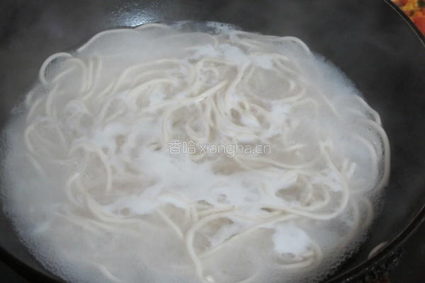 榨菜肉丝面的做法图解10