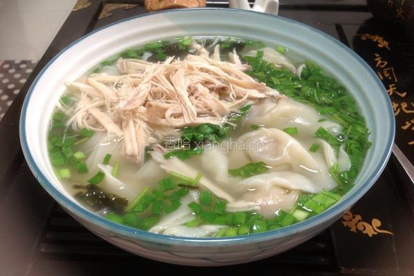 鸡汤馄饨的做法图解12